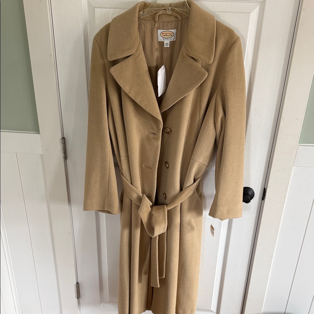 Talbots Camel Trench Coat